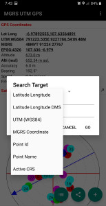 اسکرین شات 5 برنامه MGRS UTM GPS