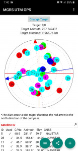 اسکرین شات 2 برنامه MGRS UTM GPS