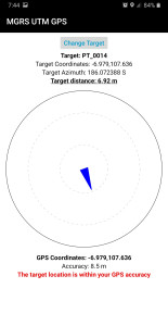 اسکرین شات 6 برنامه MGRS UTM GPS