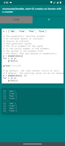 اسکرین شات 8 برنامه Python. Exercises and examples