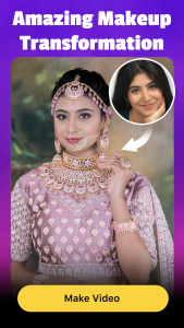 اسکرین شات 5 برنامه Mivo: Face Swap Video Bride