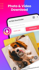 اسکرین شات 1 برنامه Video Downloader for Instagram