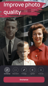 اسکرین شات 1 برنامه FixMyPics - Restore Old Photos