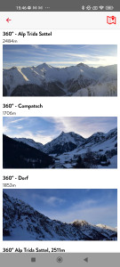 اسکرین شات 3 برنامه iSKI Swiss - Ski & Snow