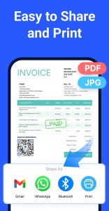 اسکرین شات 5 برنامه Invoice Maker - InvoiceBase
