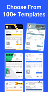 اسکرین شات 4 برنامه Invoice Maker - InvoiceBase