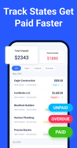 اسکرین شات 6 برنامه Invoice Maker - InvoiceBase