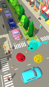 اسکرین شات 1 بازی Slime.io - Devour the Сity!