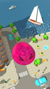 اسکرین شات 4 بازی Slime.io - Devour the Сity!