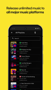 اسکرین شات 3 برنامه Amuse Music Distribution