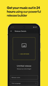 اسکرین شات 4 برنامه Amuse Music Distribution