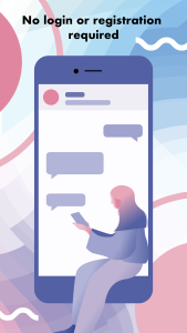 اسکرین شات 1 برنامه Anonymous Chat / AnonChat