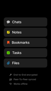 اسکرین شات 2 برنامه Anytype — The Everything App