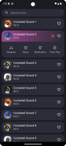 اسکرین شات 2 برنامه Cockatiel Sounds