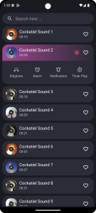 اسکرین شات 2 برنامه Cockatiel Sounds