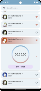 اسکرین شات 6 برنامه Cockatiel Sounds