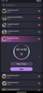 اسکرین شات 3 برنامه Donkey Sounds