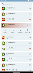 اسکرین شات 5 برنامه Parrot sounds