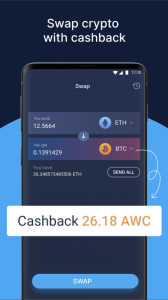 اسکرین شات 3 برنامه Bitcoin Wallet Crypto Ethereum