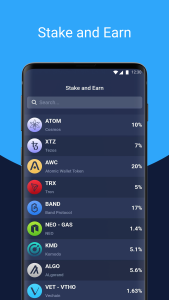 اسکرین شات 5 برنامه Bitcoin Wallet Crypto Ethereum