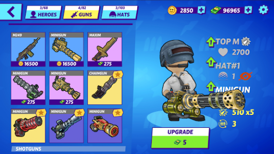 اسکرین شات 1 بازی Warriors.io - Battle Royale Action