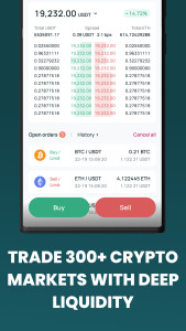اسکرین شات 4 برنامه CEX.IO App - Buy Crypto & BTC
