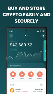 اسکرین شات 1 برنامه CEX.IO App - Buy Crypto & BTC