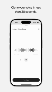اسکرین شات 4 برنامه ElevenLabs: AI Voice Generator