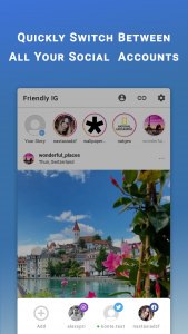 اسکرین شات 1 برنامه Friendly For Instagram