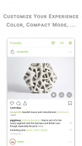اسکرین شات 5 برنامه Friendly For Instagram