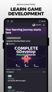 اسکرین شات 6 برنامه GDevelop - Create & Play Games