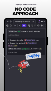 اسکرین شات 4 برنامه GDevelop - Create & Play Games