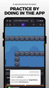اسکرین شات 7 برنامه GDevelop - Create & Play Games