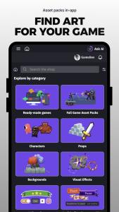 اسکرین شات 8 برنامه GDevelop - Create & Play Games