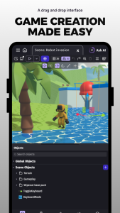 اسکرین شات 2 برنامه GDevelop - Create & Play Games