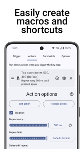 اسکرین شات 2 برنامه Key Mapper & Floating Buttons