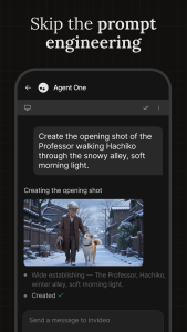 اسکرین شات 3 برنامه invideo AI: AI Video Generator