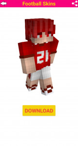 اسکرین شات 5 برنامه Football Skins For Minecraft