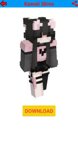 اسکرین شات 6 برنامه Kawaii Skins For Minecraft
