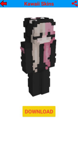اسکرین شات 4 برنامه Kawaii Skins For Minecraft