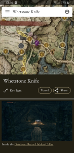 اسکرین شات 6 برنامه MapGenie: Elden Ring Map