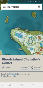 اسکرین شات 6 برنامه MapGenie: Genshin Impact Map