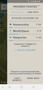 اسکرین شات 4 برنامه MapGenie: Genshin Impact Map