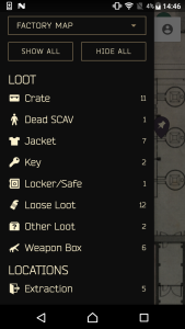 اسکرین شات 3 برنامه MapGenie: Escape From Tarkov M