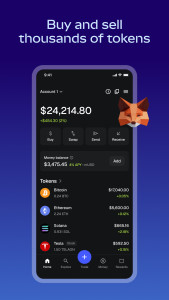اسکرین شات 2 برنامه MetaMask: Trade Crypto