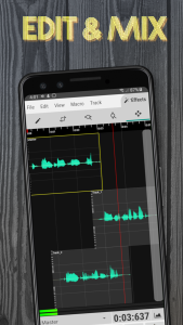 اسکرین شات 1 برنامه WaveEditor Record & Edit Audio