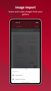 اسکرین شات 6 برنامه Scanbot SDK: Document Scanning