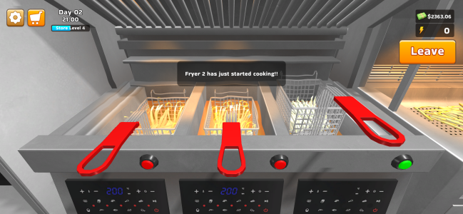 اسکرین شات 1 بازی Burger Simulator!