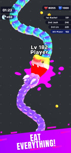 اسکرین شات 4 بازی Snake Clash!