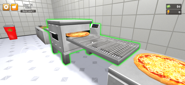 اسکرین شات 2 بازی Pizza Simulator!